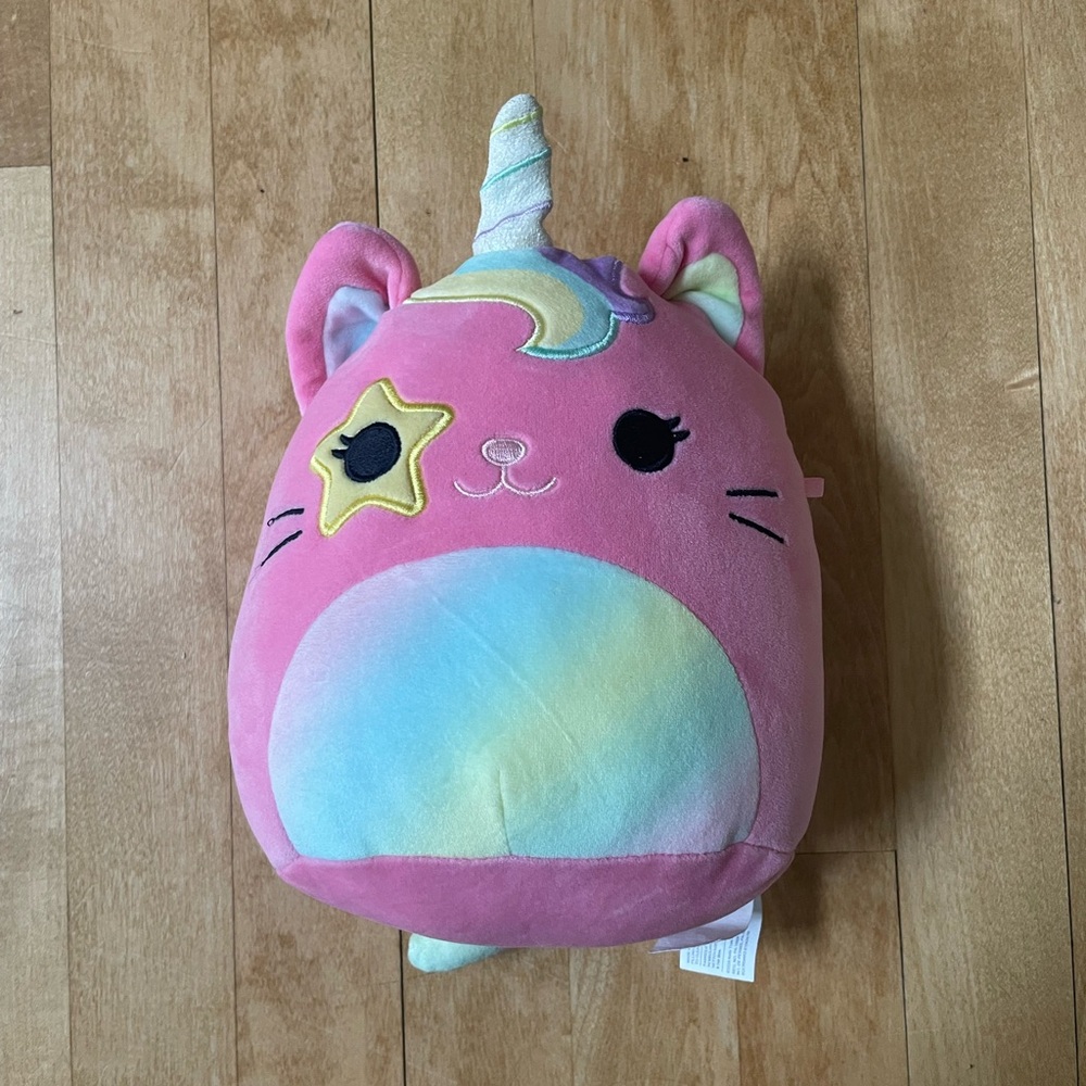 [Squishmallow] Small Sienna Pink Unicorn Plush